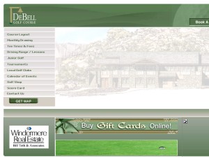 Click the photo to go to the De Bell Golf website.  